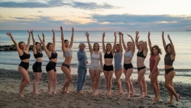 Ladies Naked on Beach