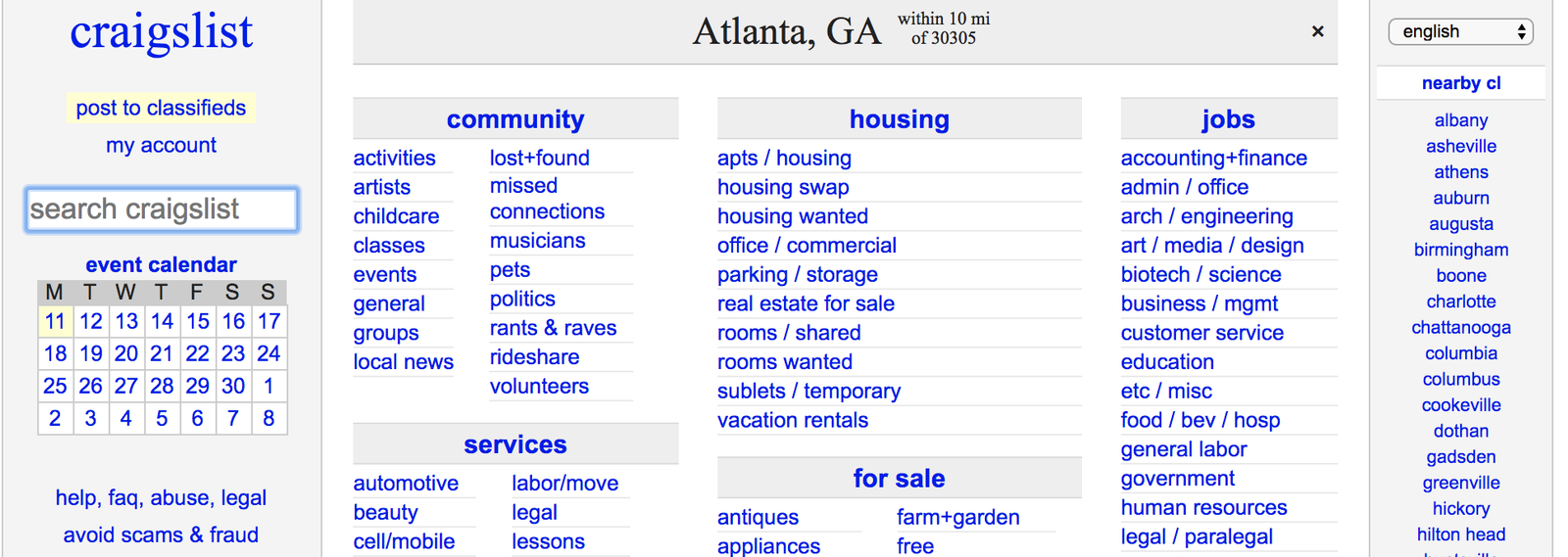 Craigslist Charlotte