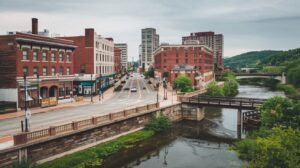 Gay Street and Cumberland River